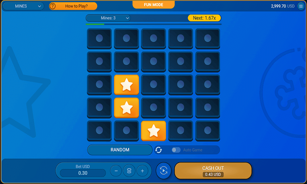 Mines Gameplay