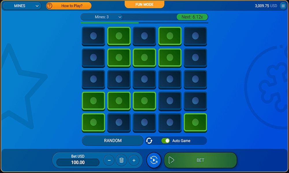 Mines Random Mode